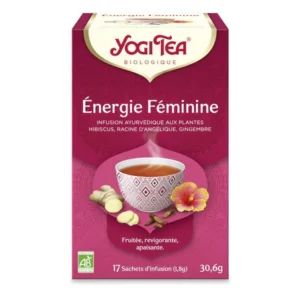Yogi Tea – Infusion Énergie de la Femme (17 sachets)