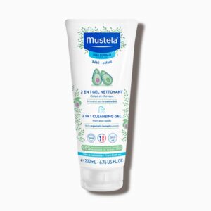 Mustela 2 en 1 Gel Nettoyant Corps et cheveux.