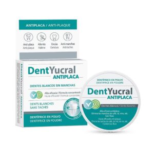 DentYucral poudre dentifrice ANTIPLAQUE