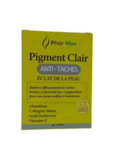 Phormax Pigment Clair – Complément Anti-Taches Éclat & Uniformité | 60 Gélules