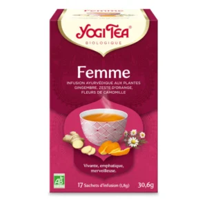 Yogi Tea – Femme (17 Sachets d’Infusion)